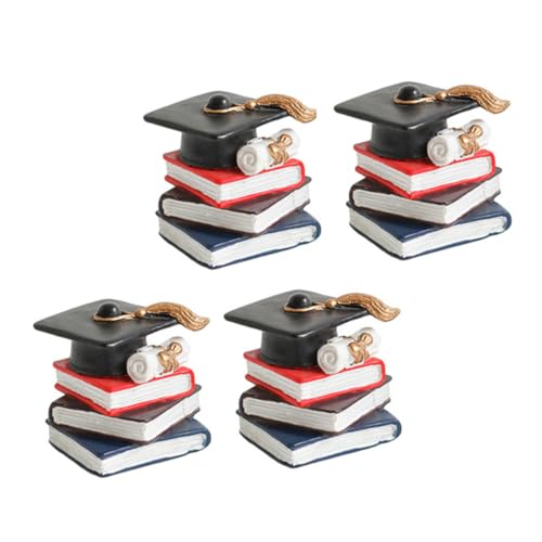 Toddmomy 4 Stück Teiliges Buchform Tortendeko aus Premium Harz Kreative Cake Topper für Abschlussfeier und Geburtstag Vielseitige Party Dekoration für Kuchen und Desserts Toddmomy 4 Stück Teiliges Buchform Tortendeko aus Premium Harz Kreative Cake Topper für Abschlussfeier und Geburtstag Vielseitige Party Dekoration für Kuchen und Desserts von Toddmomy