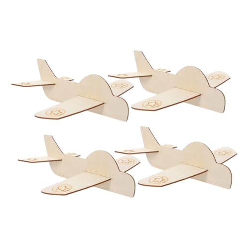 Toddmomy 4 Stück Teiliges DIY Flugzeug aus Unbehandeltem Holz Bemalbare Graffiti Spielzeugflugzeuge für Kreatives Basteln und Pädagogisches Sicher und Langlebig für Klassenzimmer Toddmomy 4 Stück Teiliges DIY Flugzeug aus Unbehandeltem Holz Bemalbare Graffiti Spielzeugflugzeuge für Kreatives Basteln und Pädagogisches Sicher und Langlebig für Klassenzimmer von Toddmomy