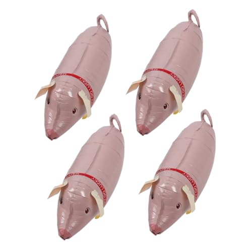Toddmomy 4 Stück Teiliges Folienballons Laufendes Schwein Rosa Charmante Bauernhoftier Deko für Mädels Geburtstag Spielerische Party Luftballons Partydekoration für Große Feiern Toddmomy 4 Stück Teiliges Folienballons Laufendes Schwein Rosa Charmante Bauernhoftier Deko für Mädels Geburtstag Spielerische Party Luftballons Partydekoration für Große Feiern von Toddmomy