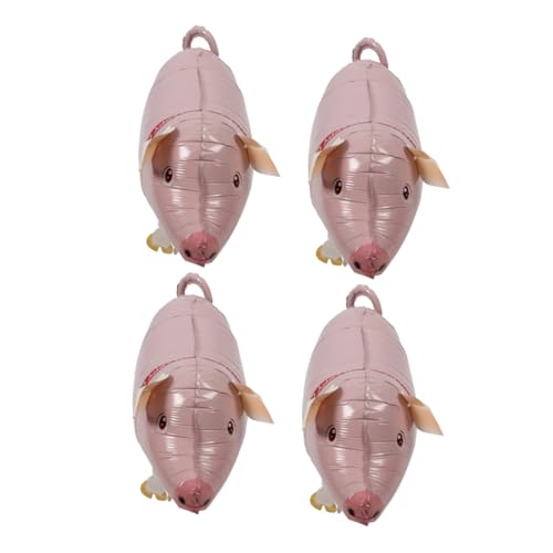 Toddmomy 4 Stück Teiliges Folienballons Rosa Lustige Farmtier Deko Wiederverwendbare Auslaufsichere Aluminiumfolie als Party Deko und Geburtstagsballons für Erwachsene Toddmomy 4 Stück Teiliges Folienballons Rosa Lustige Farmtier Deko Wiederverwendbare Auslaufsichere Aluminiumfolie als Party Deko und Geburtstagsballons für Erwachsene von Toddmomy