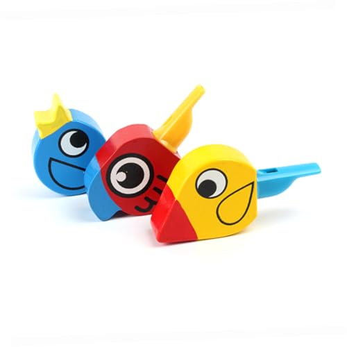 Toddmomy 4 Stück Teiliges Holzpfeifen Kinderpfeifen in Niedlicher Vogel Form Pädagogisches Musikspielzeug für Buntes für Geburtstage und Festivals Fördert Hörentwicklung Zufällige Farbe Toddmomy 4 Stück Teiliges Holzpfeifen Kinderpfeifen in Niedlicher Vogel Form Pädagogisches Musikspielzeug für Buntes für Geburtstage und Festivals Fördert Hörentwicklung Zufällige Farbe von Toddmomy