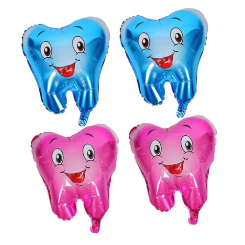 Toddmomy 4 Stück Zahn Party Luftballons Aluminiumfolie Cartoon Shower Dekoration Junge Zahn Deko für Babyparty Taufe und Zahnklinik Toddmomy 4 Stück Zahn Party Luftballons Aluminiumfolie Cartoon Shower Dekoration Junge Zahn Deko für Babyparty Taufe und Zahnklinik von Toddmomy