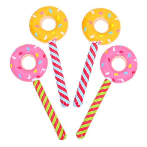 Toddmomy 4 Stücke Aufblasbare Donuts Lutscherspielzeug Gefälligkeiten für Partyballons Candyland-Ballon Candyland-Dekorationen aufblasbare Süßigkeitendekorationen PVC Toddmomy 4 Stücke Aufblasbare Donuts Lutscherspielzeug Gefälligkeiten für Partyballons Candyland-Ballon Candyland-Dekorationen aufblasbare Süßigkeitendekorationen PVC von Toddmomy