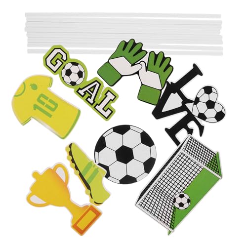 Toddmomy 40 Stück Fußballkarteninsertion wählt Football Party Supplies Sport thematisiert Muffin -Toper Fußballparty bevorzugt Fußballkuchen Topper Sandwich-Auswahl Obstpicks Papier Toddmomy 40 Stück Fußballkarteninsertion wählt Football Party Supplies Sport thematisiert Muffin -Toper Fußballparty bevorzugt Fußballkuchen Topper Sandwich-Auswahl Obstpicks Papier von Toddmomy