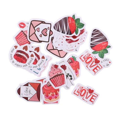 Toddmomy 46stücke Teiliges Valentinstag Scrapbook Sticker Mit Kreativen Herzaufklebern Für Journals Und Alben Selbstklebende Dekoration Für Besondere Anlässe Und Erinnerungen von Toddmomy