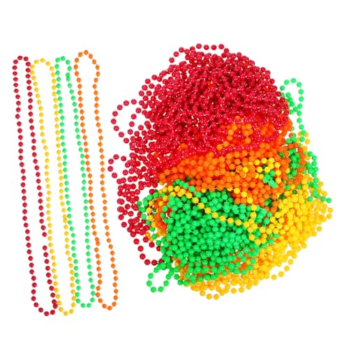 Toddmomy 48 . Teiliges Neon Perlenhalsketten aus Kunststoff Fluoreszierende Karnevalsdekoration in Orange Grün Gelb Langlebige Partyaccessoires für Halloween Geburtstag Tanz und Toddmomy 48 . Teiliges Neon Perlenhalsketten aus Kunststoff Fluoreszierende Karnevalsdekoration in Orange Grün Gelb Langlebige Partyaccessoires für Halloween Geburtstag Tanz und von Toddmomy