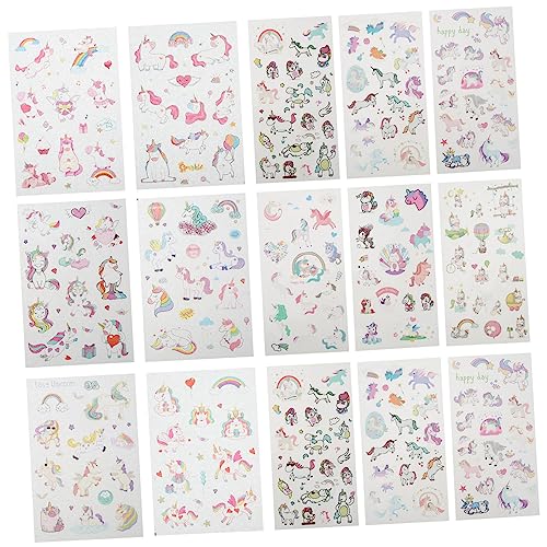 Toddmomy 4sätze Karton-Sticker Für Tagebuchplaner Selbstklebend Dekorativ Für Sammelalben Handgemachte Karten Grußkarten Umschläge Geschenkanhängern Geschenkboxen Geschenkpapier Hochwertige von Toddmomy