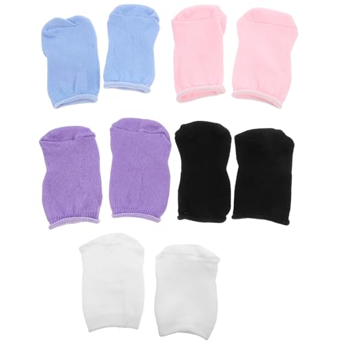 Toddmomy 5 Paare Puppensocken für Puppen Kleidung Accessoires für Kreative Rollenspiele Süßes Puppenzubehör Bunten Farben von Toddmomy