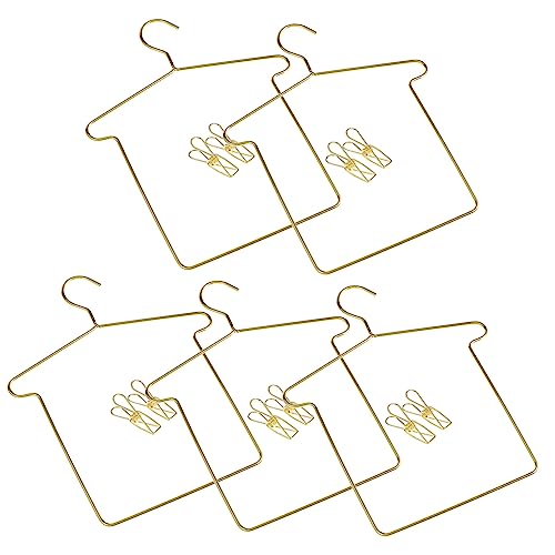 Toddmomy 5 Sätze Puppenaufhänger Kleidung Mini-Kleiderbügel Kleiderbügel für Puppen Kleiderbügel für Babys kleiderständer Mini-Zubehör Kleiderbügel für Eisen Golden Toddmomy 5 Sätze Puppenaufhänger Kleidung Mini-Kleiderbügel Kleiderbügel für Puppen Kleiderbügel für Babys kleiderständer Mini-Zubehör Kleiderbügel für Eisen Golden von Toddmomy