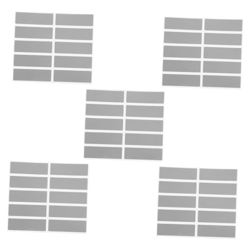 Toddmomy 5 Sätze Selbstklebende Rubbellose Sticker DIY Scratch Off Karten für Belohnungsprogramme Kreative Scratch Off Etiketten Vielseitig für Party und von Toddmomy
