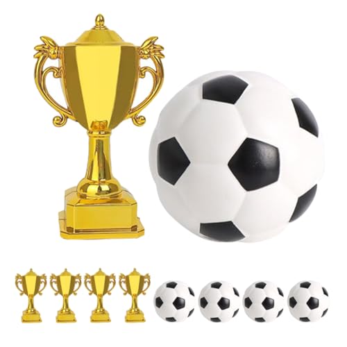 Toddmomy 5 Sets Fußball Kuchendekorationen Mini Fußball Und Trophäen Kuchenaufsätze Fußball Dekorationen Aus Kunststoff – Kleine Preisbecher Für Sportpartys Wiederverwendbar Toddmomy 5 Sets Fußball Kuchendekorationen Mini Fußball Und Trophäen Kuchenaufsätze Fußball Dekorationen Aus Kunststoff – Kleine Preisbecher Für Sportpartys Wiederverwendbar von Toddmomy