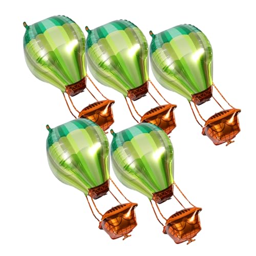 Toddmomy 5 Stück 4D Heißluftballon Partydekorationen Jahrestags Heißluftballon Mittelstück Schwimmendes Folienornament Elegante Tischdekoration Für Romantische Feiern Toddmomy 5 Stück 4D Heißluftballon Partydekorationen Jahrestags Heißluftballon Mittelstück Schwimmendes Folienornament Elegante Tischdekoration Für Romantische Feiern von Toddmomy