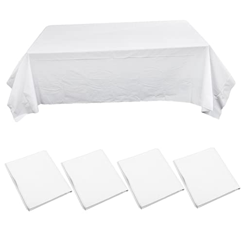 Toddmomy 5 Stück Plastiktischdecke Tabloth -einweg Dekorative Tischdecke Geburtstagstabdecke Esstischtuch Einweg-tischdecke Tischdecke Für Party Rechteck -tischdecke Einweg -tischdecke Weiß Toddmomy 5 Stück Plastiktischdecke Tabloth -einweg Dekorative Tischdecke Geburtstagstabdecke Esstischtuch Einweg-tischdecke Tischdecke Für Party Rechteck -tischdecke Einweg -tischdecke Weiß von Toddmomy