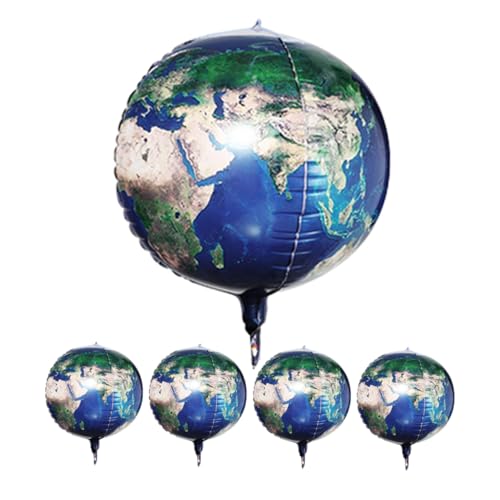 Toddmomy 5 Stück Teiliges Planet Ballon Set Erde Design Aluminiumfolie Luftballons Bunte Geburtstags Party Dekoration Langlebig und Robust für Weltraum Motto und Kinderfeiern Toddmomy 5 Stück Teiliges Planet Ballon Set Erde Design Aluminiumfolie Luftballons Bunte Geburtstags Party Dekoration Langlebig und Robust für Weltraum Motto und Kinderfeiern von Toddmomy