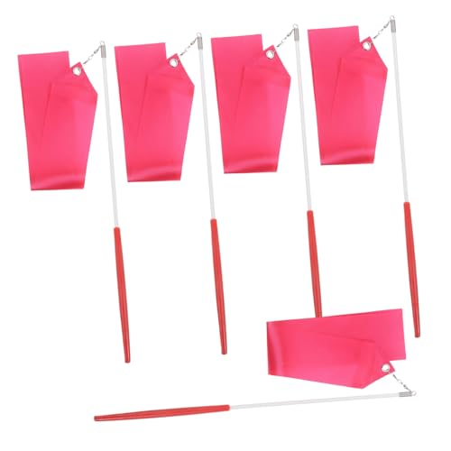 Toddmomy 5 Stück Teiliges Tanzband mit Langen Bunten Sportbändern und Leichtem Stab Künstlerisch für Rhythmische Sportgymnastik Tanz Schüler Party und Bühnenauftritte Toddmomy 5 Stück Teiliges Tanzband mit Langen Bunten Sportbändern und Leichtem Stab Künstlerisch für Rhythmische Sportgymnastik Tanz Schüler Party und Bühnenauftritte von Toddmomy