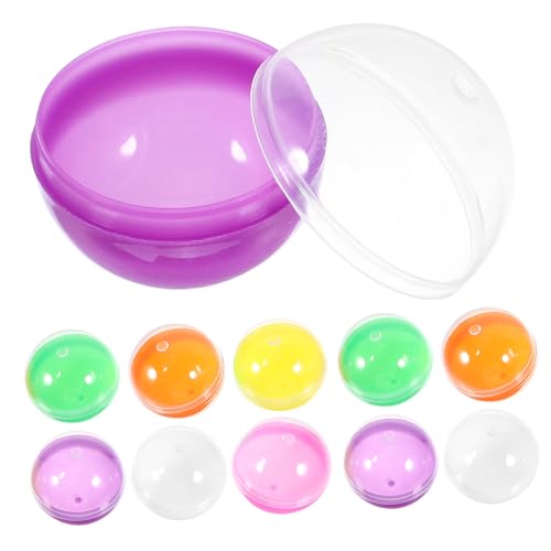 Toddmomy 50 Stück Bunte Befüllbare Kunststoffkugeln Stabile Runde DIY Spielzeugkapseln für Party Kaugummiautomaten Geschenkverpackung Einfach zu Öffnen und Schließen Toddmomy 50 Stück Bunte Befüllbare Kunststoffkugeln Stabile Runde DIY Spielzeugkapseln für Party Kaugummiautomaten Geschenkverpackung Einfach zu Öffnen und Schließen von Toddmomy