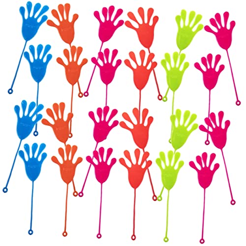Toddmomy 50 Stück Klebende Hände Elastische Spielzeuge für Mitgebsel für Partys Zufälligen Farben für Spielspaß und Zufällige Farbe Zufällige Farbe Toddmomy 50 Stück Klebende Hände Elastische Spielzeuge für Mitgebsel für Partys Zufälligen Farben für Spielspaß und Zufällige Farbe Zufällige Farbe von Toddmomy