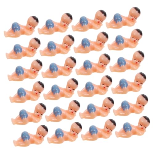 Toddmomy 50 Stück plastikbabys winzige Figuren kleine Plastikbabys Babystatuen aus Kunststoff Mini-Babys Partyzubehör kleine Babys Miniaturfiguren Babyfiguren pp von Toddmomy