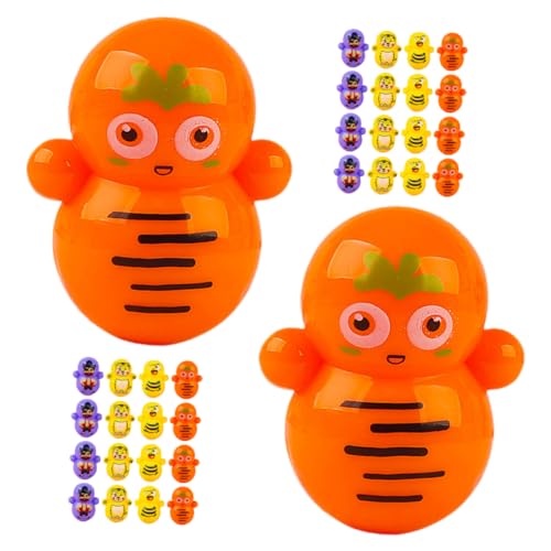 Toddmomy 50Stücke Mini Tier Tumbler Niedliche Desktop Dekoration Vielseitig Einsetzbar Kinderspielzeug Partyzubehör Und Schreibtisch Accessoire Farbenfrohes Für Stressabbau von Toddmomy