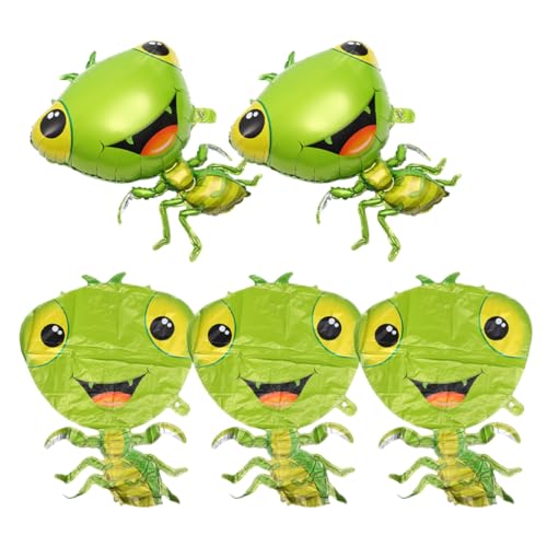 Toddmomy 5 Stücke Mantis Luftballons Große Luftballons Aufblasbare Folienballons für Partys Dekoration und Fotohintergrund von Toddmomy