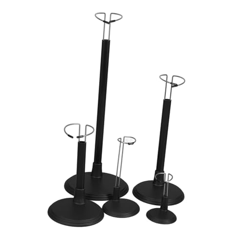 Toddmomy 5Stücke Puppenständer Höhenverstellbare Actionfigur Displayhalter für Puppen und Modelle Benutzerfreundlich und Minimalistisch von Toddmomy