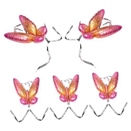 Toddmomy 5pcs Butterfly Fairy Wings Ballons Schmetterlingsballons Foto Requisiten Schmetterlingsthemen -partyzubehör Für Kinder Geburtstagsfeier Dekorationen Toddmomy 5pcs Butterfly Fairy Wings Ballons Schmetterlingsballons Foto Requisiten Schmetterlingsthemen -partyzubehör Für Kinder Geburtstagsfeier Dekorationen von Toddmomy