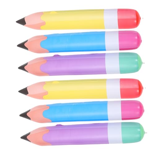 Toddmomy 6stücke Aufblasbarer Bleistiftballon Aus Pvc Für Schulanfangsdekoration Partyzubehör Klassenzimmer-gastgeschenk Lebendige Farben Einfach Aufzublasen Toddmomy 6stücke Aufblasbarer Bleistiftballon Aus Pvc Für Schulanfangsdekoration Partyzubehör Klassenzimmer-gastgeschenk Lebendige Farben Einfach Aufzublasen von Toddmomy