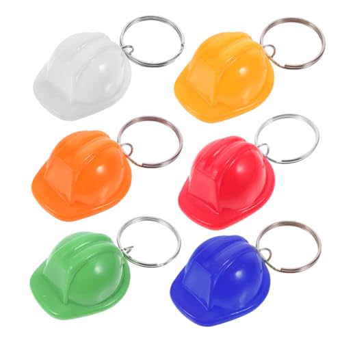 Toddmomy 6 Stück Bauhut-Schlüsselanhänger Mini-Bauhut Bau Party Gefälligkeiten schlüsselanhänger für lustiger schlüsselanhänger DIY-Bauspielzeugzubehör Auto Schlüsselanhänger Metall Toddmomy 6 Stück Bauhut-Schlüsselanhänger Mini-Bauhut Bau Party Gefälligkeiten schlüsselanhänger für lustiger schlüsselanhänger DIY-Bauspielzeugzubehör Auto Schlüsselanhänger Metall von Toddmomy