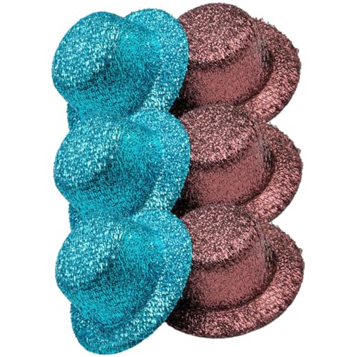 Toddmomy 6 Stück Bunte Miniatur Top Hats mit Glitzereffekt Kleine DIY Puppenhüte aus Elegante Kuppelform für Partydekoration Puppenzubehör Kreative Bastelprojekte Zufällige Zufällige Farbe Toddmomy 6 Stück Bunte Miniatur Top Hats mit Glitzereffekt Kleine DIY Puppenhüte aus Elegante Kuppelform für Partydekoration Puppenzubehör Kreative Bastelprojekte Zufällige Zufällige Farbe von Toddmomy