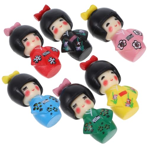 Toddmomy 6 Stück Japanische Kimono Puppen Deko Figuren für Zuhause und Büro Handgefertigte Tischdekoration Sicheres für für Besondere Anlässe Toddmomy 6 Stück Japanische Kimono Puppen Deko Figuren für Zuhause und Büro Handgefertigte Tischdekoration Sicheres für für Besondere Anlässe von Toddmomy