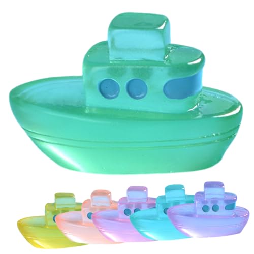 Toddmomy 6 Stück Miniatur Boot Deko Teilig Leuchtende Resin Modelle für Garten Puppenhaus und Kuchendekoration Bunte Bootsornamente für Kreative Gestaltung Toddmomy 6 Stück Miniatur Boot Deko Teilig Leuchtende Resin Modelle für Garten Puppenhaus und Kuchendekoration Bunte Bootsornamente für Kreative Gestaltung von Toddmomy
