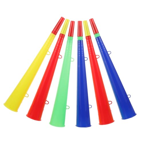Toddmomy 6 Stück Sport Spielhorn aus Kunststoff Lautes Trompeten für Fans bei Veranstaltungen und Partys Zufällige Farben für Fußball Hochzeiten und Feiern Zufällige Farbe Toddmomy 6 Stück Sport Spielhorn aus Kunststoff Lautes Trompeten für Fans bei Veranstaltungen und Partys Zufällige Farben für Fußball Hochzeiten und Feiern Zufällige Farbe von Toddmomy