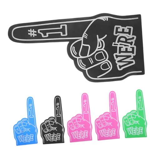 Toddmomy 6 Stück Teiliges Eva Schaumstoff Hand Finger Sleeves Weiche Bequeme Fingerschutz für Sportveranstaltungen Cheerleading und Sportparty Dekoration Vielseitig Einsetzbar für Toddmomy 6 Stück Teiliges Eva Schaumstoff Hand Finger Sleeves Weiche Bequeme Fingerschutz für Sportveranstaltungen Cheerleading und Sportparty Dekoration Vielseitig Einsetzbar für von Toddmomy