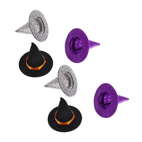 Toddmomy 6 Stück Teiliges Hexenhüte für Weinflaschen Mini Dekorationen für Halloween Flaschenverschlüsse Schwarz und für Partys und Festliche Anlässe Toddmomy 6 Stück Teiliges Hexenhüte für Weinflaschen Mini Dekorationen für Halloween Flaschenverschlüsse Schwarz und für Partys und Festliche Anlässe von Toddmomy
