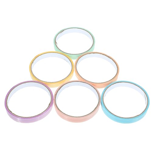 Toddmomy 6 Stück Teiliges Klebeband mit Lustigen Haftenden Klebepunkten Kindersicheres Einfach zu Bedienendes Dekompressionsspielzeug Weiches Kunststoffmaterial für DIY und Hand Augen Toddmomy 6 Stück Teiliges Klebeband mit Lustigen Haftenden Klebepunkten Kindersicheres Einfach zu Bedienendes Dekompressionsspielzeug Weiches Kunststoffmaterial für DIY und Hand Augen von Toddmomy