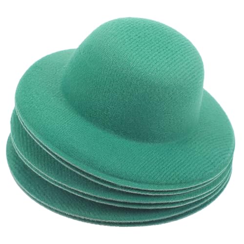 Toddmomy 6 Stück Teiliges Miniatur Cowgirl Hüte aus Filz Kleine Puppenhüte für DIY Dekoration Partyzubehör und Leichte Kompakte Mini Hüte für Puppen und Figuren von Toddmomy