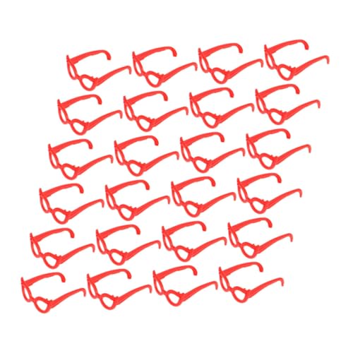Toddmomy 60Stücke Mini Puppenbrillen Zubehör Kreative Brille Für Puppen Für Puppenhaus Und DIY Projekte Für Weihnachten Und Geburtstagen von Toddmomy