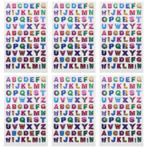 Toddmomy 60blätter Glitzerbuchstaben Und Alphabet Aufkleber Für Junge Mädchen Bunte Selbstklebende Sticker Für Bastelprojekte Schulprojekte Und Heimdekoration Einfach Anzubringen Toddmomy 60blätter Glitzerbuchstaben Und Alphabet Aufkleber Für Junge Mädchen Bunte Selbstklebende Sticker Für Bastelprojekte Schulprojekte Und Heimdekoration Einfach Anzubringen von Toddmomy