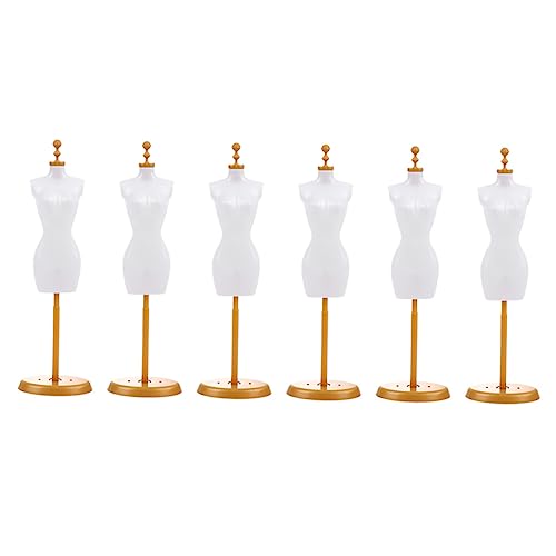Toddmomy 6Stücke Teiliges Puppenständer für Puppenkleider Modellpuppen Kleidung Halter für DIY Schaufensterpuppen für Puppen Stabil und Langlebig Perfektes Zubehör Toddmomy 6Stücke Teiliges Puppenständer für Puppenkleider Modellpuppen Kleidung Halter für DIY Schaufensterpuppen für Puppen Stabil und Langlebig Perfektes Zubehör von Toddmomy