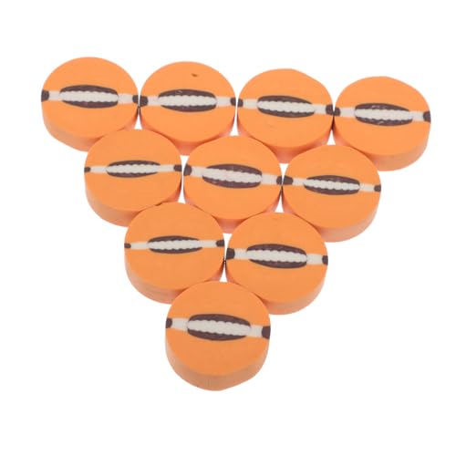 Toddmomy 70 Stück Fußballgummi Radiergummi Kindersportball-Radiergummi Sportartikel fußball radiergummi Fußball Radierer Lebensmittel Radiergummis für Fußball-Radiergummis von Toddmomy