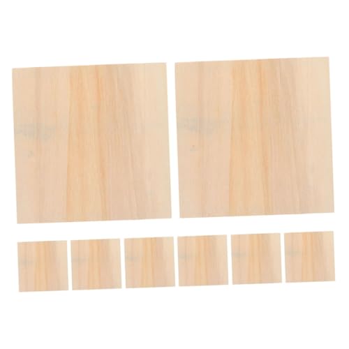 Toddmomy 8 Stück Herstellung Von Bilderrahmen Zum Basteln Balsa Leere Schilder Für Das Handwerk Khaki Holz von Toddmomy