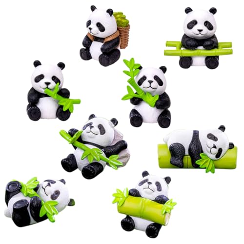 Toddmomy 8 Stück Realistische Panda-statuen Aus Pvc Entzückende Gartenornamente Für Landschaften Toddmomy 8 Stück Realistische Panda-statuen Aus Pvc Entzückende Gartenornamente Für Landschaften von Toddmomy