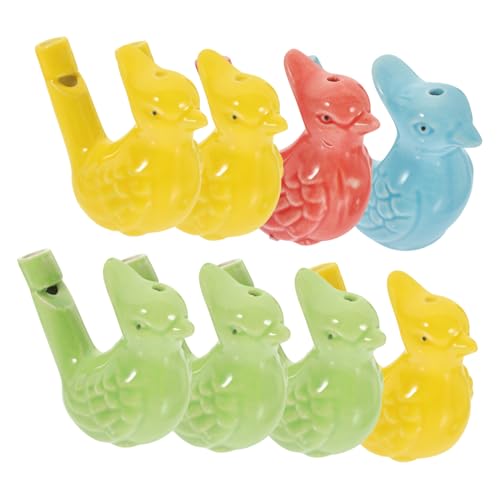 Toddmomy 8 Stück Teiliges Bunter Keramik Sichere und Klare Töne Lustige Vogelpfeifen Spielzeuge für Musikförderung Partys Schule und Outdoor Aktivitäten Toddmomy 8 Stück Teiliges Bunter Keramik Sichere und Klare Töne Lustige Vogelpfeifen Spielzeuge für Musikförderung Partys Schule und Outdoor Aktivitäten von Toddmomy