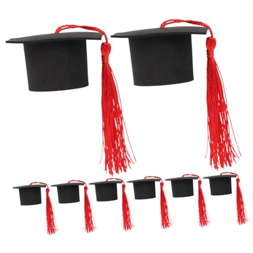 Toddmomy 8 Stück Teiliges Miniatur Absolventenhüte Cupcake Toppers mit Tassel Abschlussfeier Deko Party Dessert Picks für Tischdekoration Abitur und Studienfeier Accessoires Toddmomy 8 Stück Teiliges Miniatur Absolventenhüte Cupcake Toppers mit Tassel Abschlussfeier Deko Party Dessert Picks für Tischdekoration Abitur und Studienfeier Accessoires von Toddmomy