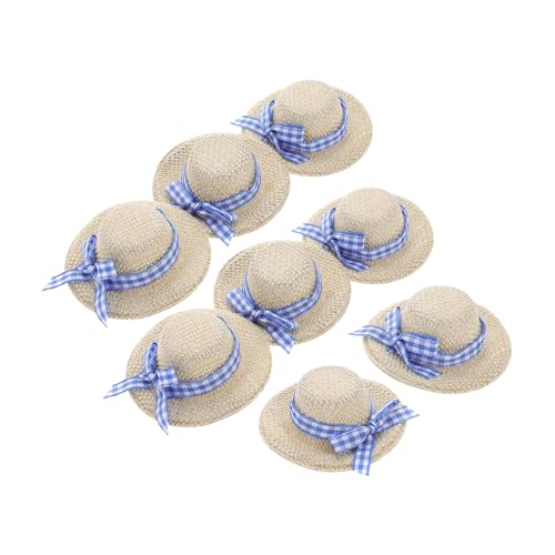 Toddmomy 8 Stück Teiliges Miniatur Strohhüte mit Schleife Leichte Dekorative Puppenhüte für DIY Bastelprojekte und Puppenhaus Vielseitig Einsetzbar Modisch und Detailreich für Sammler Toddmomy 8 Stück Teiliges Miniatur Strohhüte mit Schleife Leichte Dekorative Puppenhüte für DIY Bastelprojekte und Puppenhaus Vielseitig Einsetzbar Modisch und Detailreich für Sammler von Toddmomy