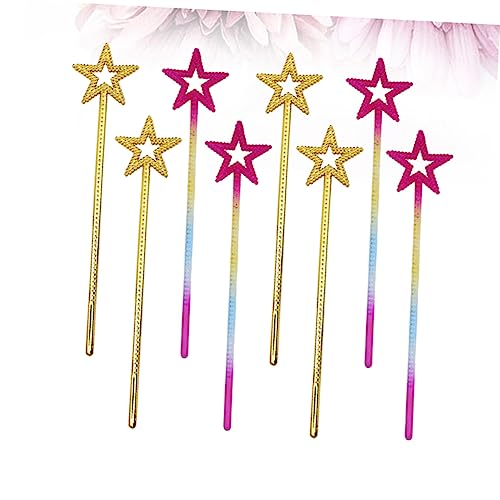 Toddmomy 8 Stück Teiliges Plastik Zauberstäbe mit Hohlem Goldene und Irisierende Farben Sichere Feenstäbe für Kindergeburtstag Halloween Cosplay und Partydeko Toddmomy 8 Stück Teiliges Plastik Zauberstäbe mit Hohlem Goldene und Irisierende Farben Sichere Feenstäbe für Kindergeburtstag Halloween Cosplay und Partydeko von Toddmomy