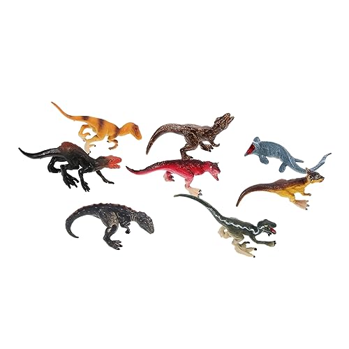 Toddmomy 8st Dinosaurier-kuchen Dekorieren Spielzeug Plastik Kind Mini Ornamente von Toddmomy