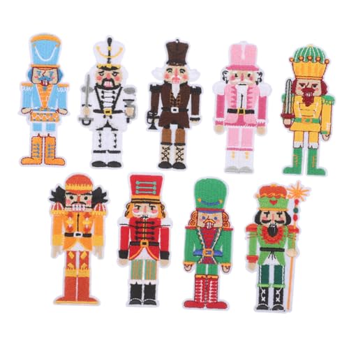 Toddmomy 9 Stück Soldaten-Patch weihnachtsflicken aufbügeln Stoffflicken für Kleidung Aufnäher für Kleidung Weihnachtspatch Weihnachten aufbügeln Polyesterfaden Toddmomy 9 Stück Soldaten-Patch weihnachtsflicken aufbügeln Stoffflicken für Kleidung Aufnäher für Kleidung Weihnachtspatch Weihnachten aufbügeln Polyesterfaden von Toddmomy