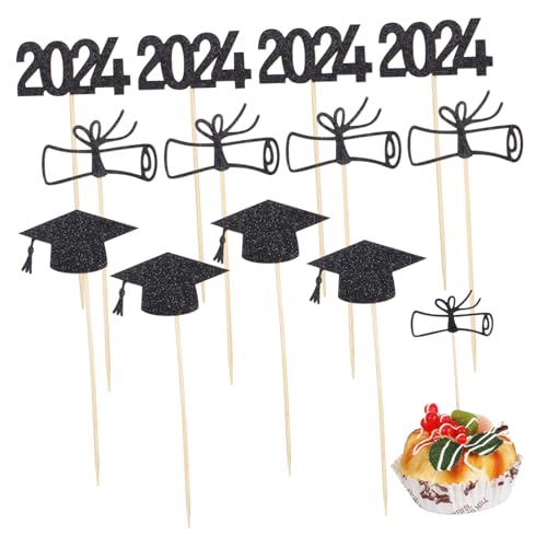 Toddmomy Abschluss Tortendeko Teiliges Graduation Cake Topper mit Schwarzem Hut und Dekoration für Abschlussfeiern und Partys Toddmomy Abschluss Tortendeko Teiliges Graduation Cake Topper mit Schwarzem Hut und Dekoration für Abschlussfeiern und Partys von Toddmomy
