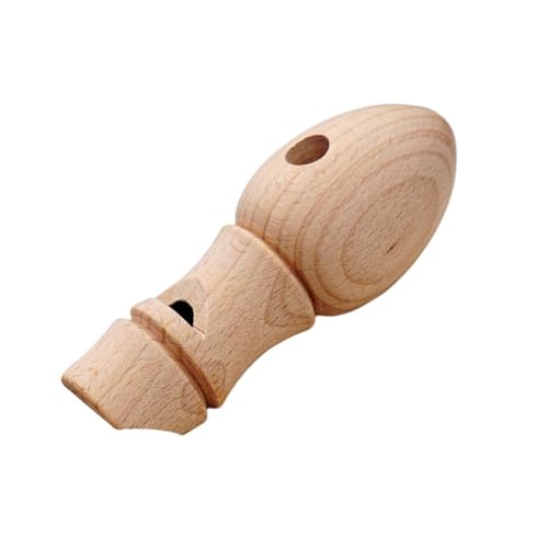 Toddmomy Adorable Holzpfeife für Robustes Musikinstrument Tragbares Trillerpfeifenspielzeug für Kindergarten Partys und Kreative Geschenke Sicher und Leicht zu Transportieren von Toddmomy